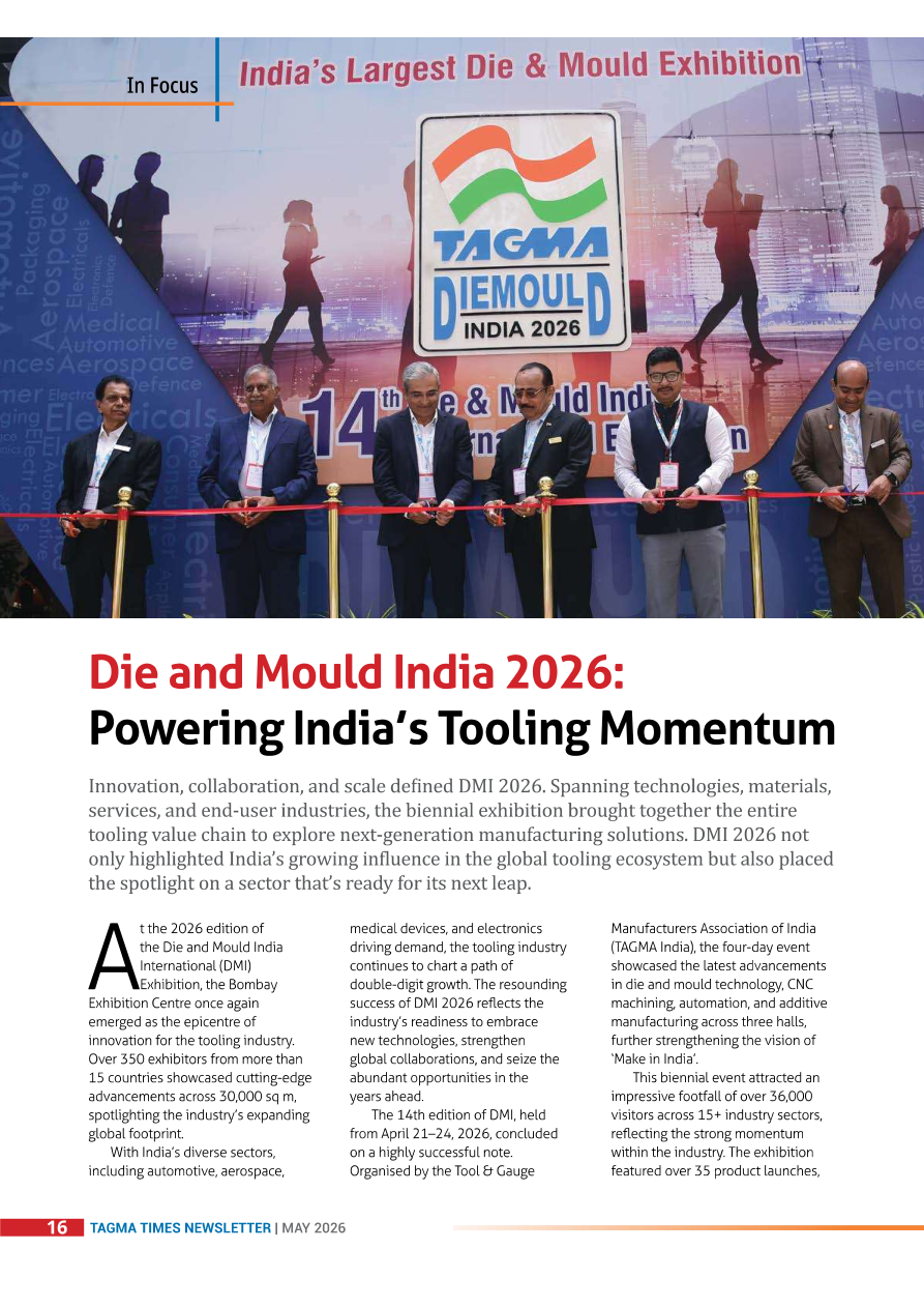 DMI 2026 Newsletter page 1